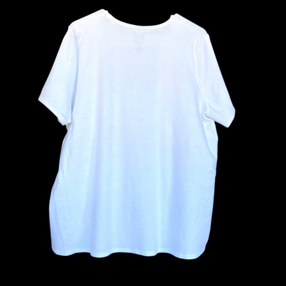 San Francisco 49ers Womens Shirt Messy Bun Plus Size 2X White Football Niners - Picture 2 of 8